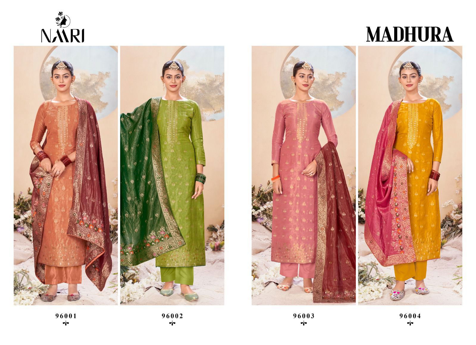Madhura By Naari Simmer Jacquard Designer Salwar Kameez Wholesale Online
